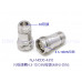 NJ-N0D0-4310 N母頭轉4.3-10 DIN母頭(MINI-DIN) 4.3-10母頭轉N母頭 4.3-10/N 4310母頭轉N母頭過三階互調轉接器MINI-DIN連接器